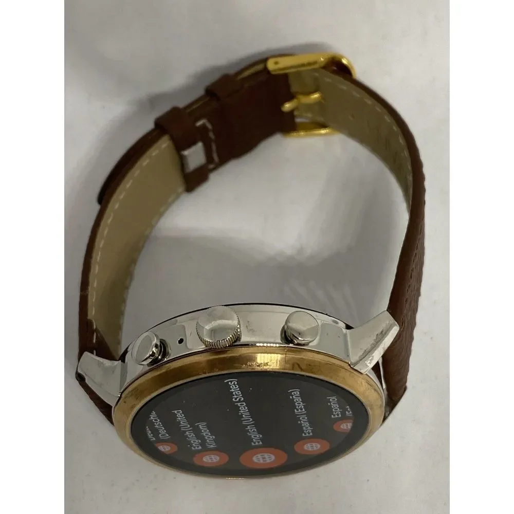 Fossil Gen 4 Authentic Digital Dial Smart Watch Custom Band FTW6016 LT359